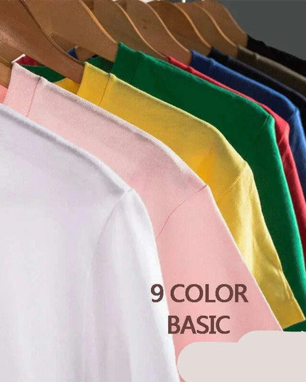 300gsm Premium Cotton Unisex Short-Sleeve T-Shirt - Pure White Blank Tee for Wholesale