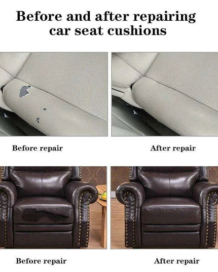 Self-Adhesive PU Leather Restoration Patch for Quick Furniture and Bag Repairs