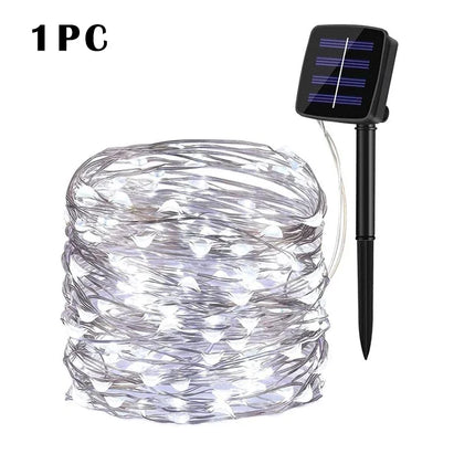 Shop1102743347 32M Solar LED Fairy String Lights - Waterproof & Twinkl