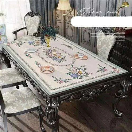 Luxurious Leather Dining Mat - Chic Protection for Memorable Meals