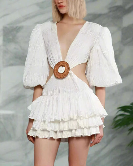 Women's Elegant Summer Mini Dress.