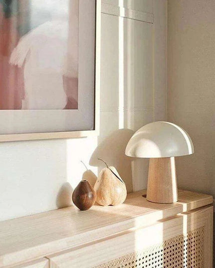 Sleek Contemporary Mushroom LED Table Lamp - Perfect for Home and Office Use - Comes with 1-Year Warranty