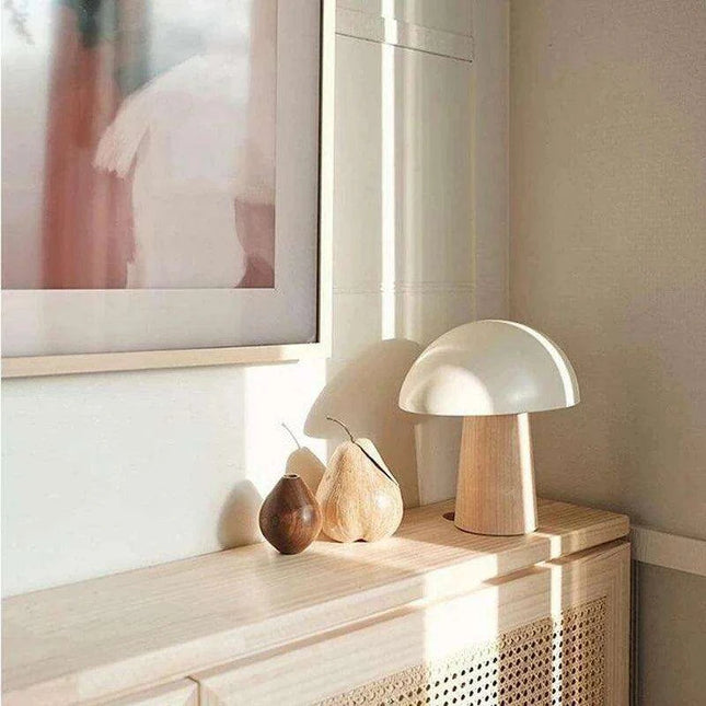 Sleek Contemporary Mushroom LED Table Lamp - Perfect for Home and Office Use - Comes with 1-Year Warranty