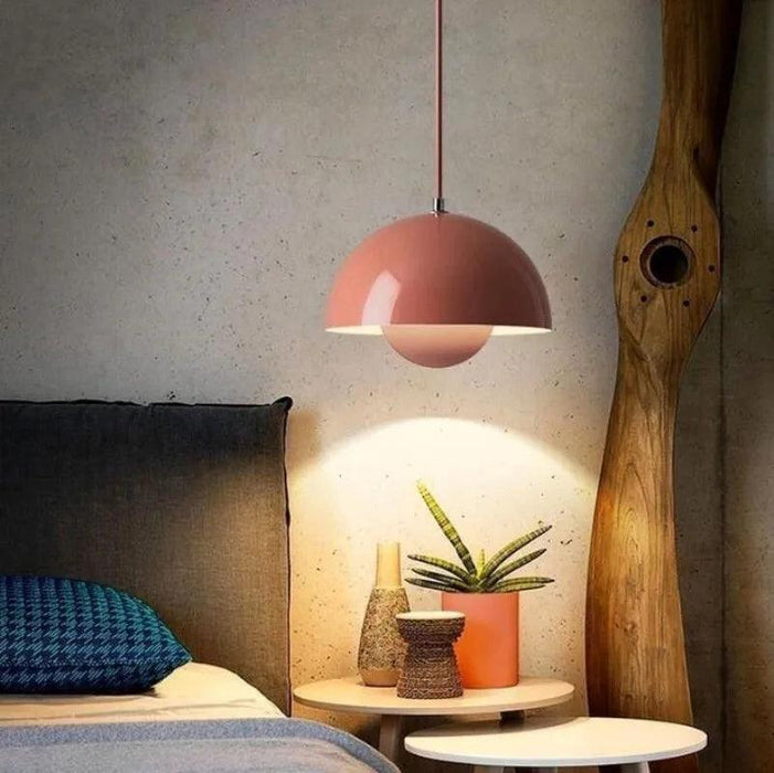 Nordic Inspired Iron Pendant Lamp: Elegant Lighting for Contemporary Spaces