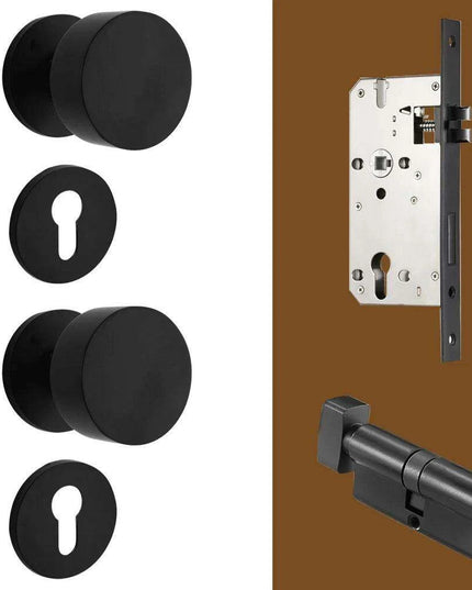 Sleek Serenity Brass Door Handle: Elevate Your Home's Style and Security