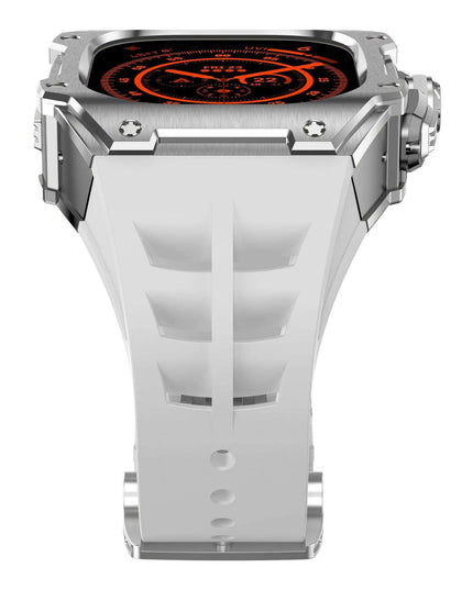 Premium 49mm Stainless Steel Apple Watch Case and Band - Redefine Your Elegance