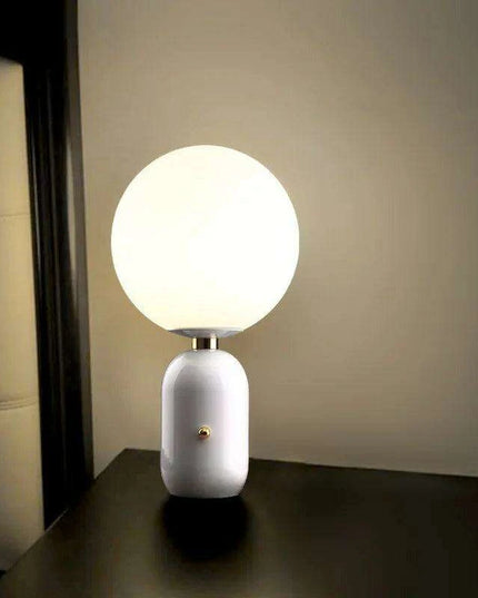 Scandinavian Elegance: Glass Table Lamp Set for Stylish Home Lighting