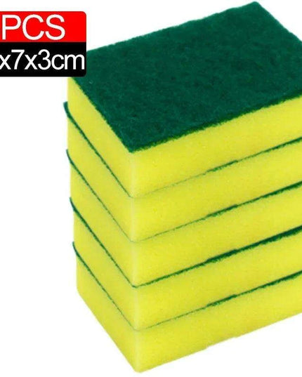 Super-Absorbent Versatile Cleaning Sponges - Effective Dish Brushes for Stubborn Stains and Pot Scrubbing (Multiple Pack Sizes Available)