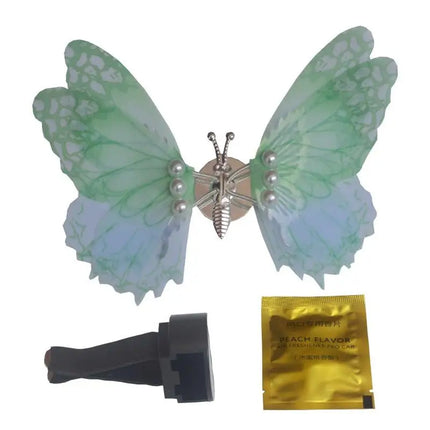 Moving Butterfly Car Dashboard Decor Car Center Console Air Outlet Dec