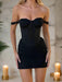 Lace Off-Shoulder Mini Dress - Bodycon Night Out Fashion for Women
