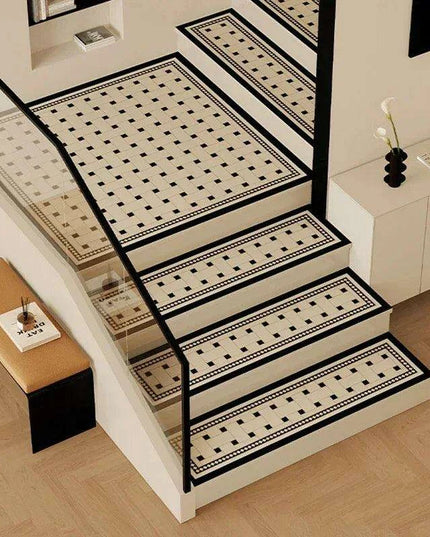 Luxury Vintage Leather Stair Tread Collection - Chic Home Upgrade