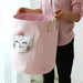 Chic Collapsible Canvas Storage Bin for Kids