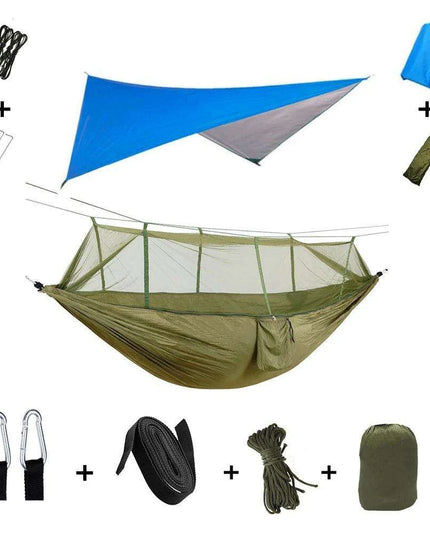 Premium Explorer's Hammock Kit - All-in-One Outdoor Survival Gear