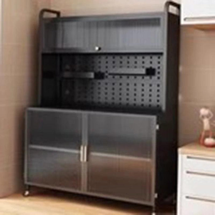Chic Modular Patio Sideboard: Elegant Display for Kitchen Essentials