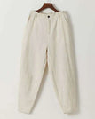 beige pants / M