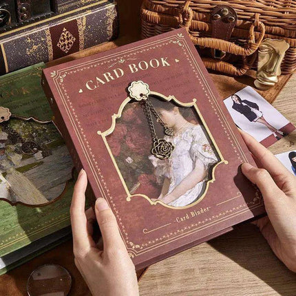 Retro 3D Kpop Memory Vault | A5 Elegant Card Holder Album