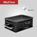 Deluxe Stainless Steel Fish Grilling Kit with Infusion Tray and Korean BBQ Features