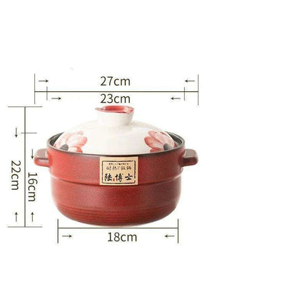High-Performance Ceramic Casserole Pot Set for All Stovetop Cooking Needs