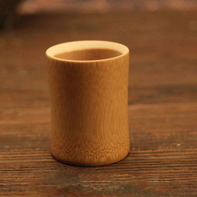 Eco-Conscious Handmade Bamboo Beverage Mug - Perfect for Every Drink