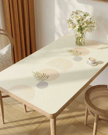 Luxurious Waterproof PU Leather Table Protector: Elegant Shield for Your Furniture