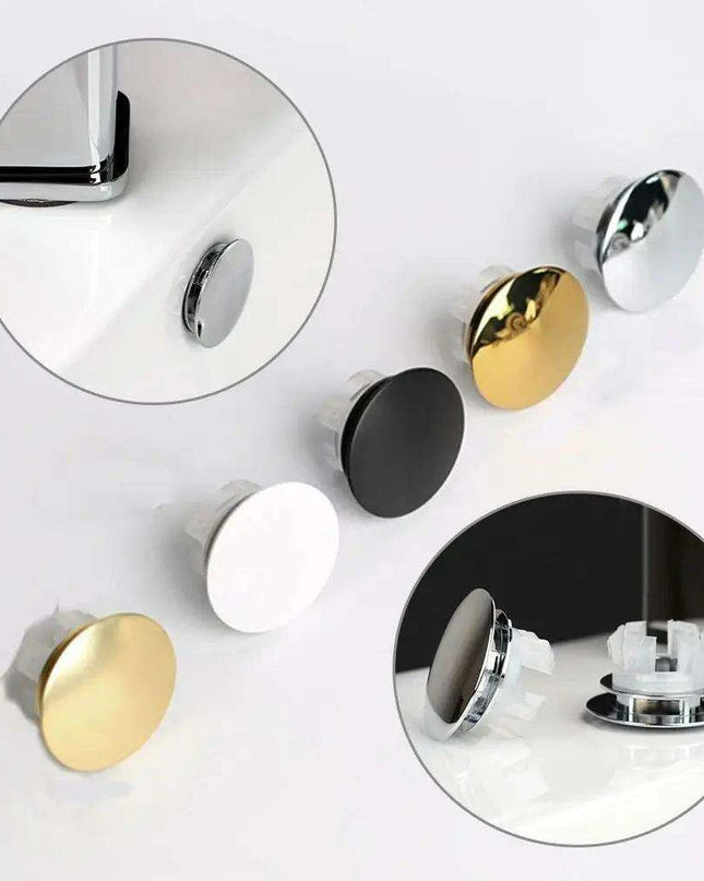 Chic Copper Sink Overflow Cover Plate - Long-Lasting Anti-Corrosion Solution