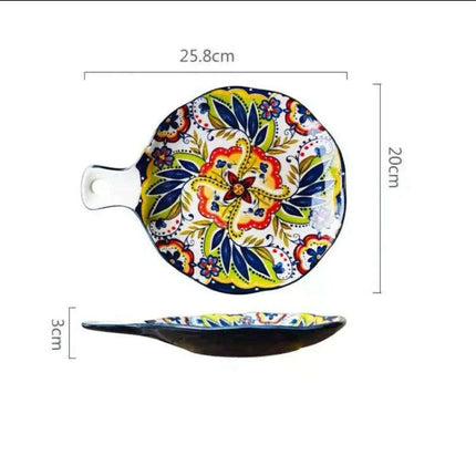 Nordic Vintage Elegance Ceramic Dining Set - Enrich Your Table with Timeless Beauty