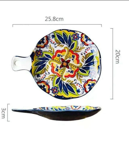 Nordic Vintage Elegance Ceramic Dining Set - Enrich Your Table with Timeless Beauty