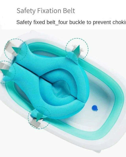 Deluxe Elevated Baby Bath Suspension Mat for Ultimate Newborn Comfort