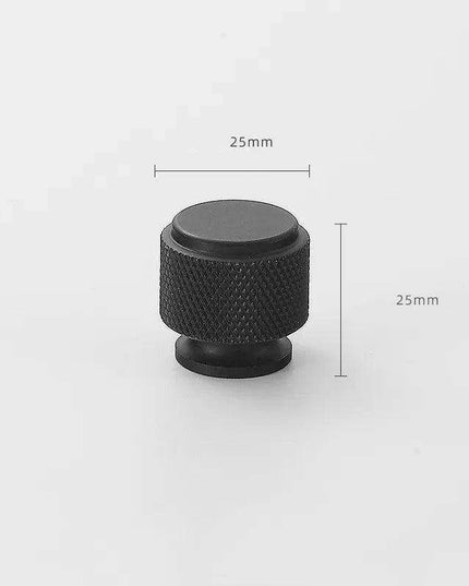 Sophisticated Black and Gold Aluminum Cabinet Hardware Collection