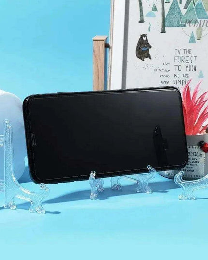 20-Piece Versatile Display Stands in Clear and Black for Stylish Home Showcasing