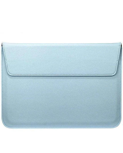 Sleek PU Leather Laptop Sleeve - Compatible with MacBook and Huawei - Chic Tech Accessory for Everyday Use