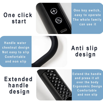 Percussion Fascia Gun — Handheld Deep Tissue Massager, Rechargeable