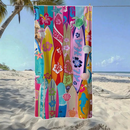 Polka Dot Beach Towel — Quick-Dry Sand-Free Microfiber | 4 Colourways, 3 Sizes