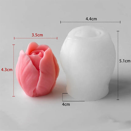 DIY Flowers Tulip Silicone Mold Handmade Scented Candle Plaster Resin Molds Homemade Cookies Chocolate Candy Baking Tool diy-flowers-tulip-silicone-mold-handmade-scented-candle-plaster-resin-molds-homemade-cookies-chocolate-candy-baking-tool
