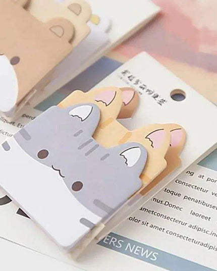 Adorable Kawaii 3-Layer Sticky Notes Collection - Fun Memo Pad with 45 Sheets