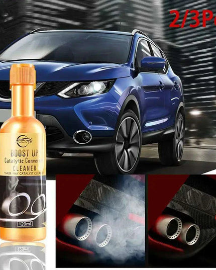 3-Pack Premium Engine & Catalytic Converter Cleaner for Enhanced Vehicle Performance