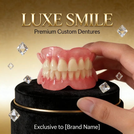 Immediate Denture Bases for Edentulous Adults — Custom Fit, Post-Extraction Smile Restoration