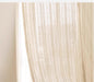 Elegant Japanese Lace Curtains with Cotton Tassels