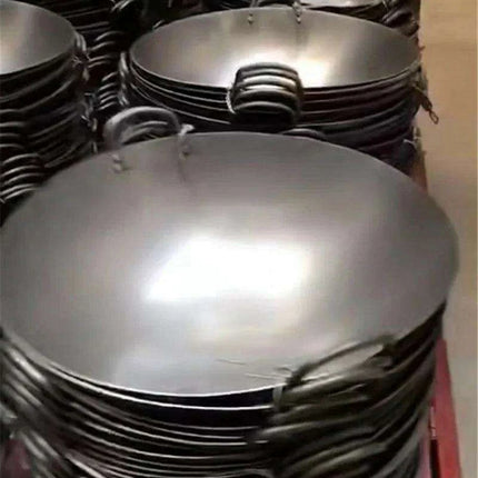 Premium 304 Stainless Steel Wok for Outdoor Culinary Adventures