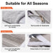 Adjustable Cat Window Lounge - Lightweight Portable Perch for Bird Watching & Sunbathing, 55x35x18 cm, 1.3kg