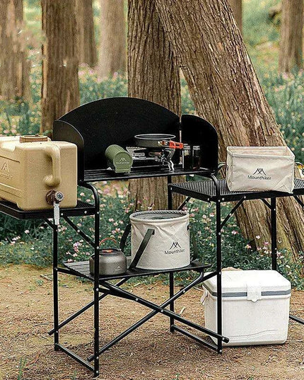 Versatile Outdoor Cooking Hub for Adventurous Souls