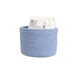 Stylish Handwoven Cotton Rope Basket for Home Organization and Storage