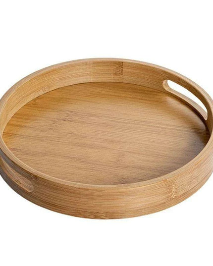 Eco-Friendly Wooden Tray Set for Tea Ceremonies - Versatile Serving Solution with Coasters