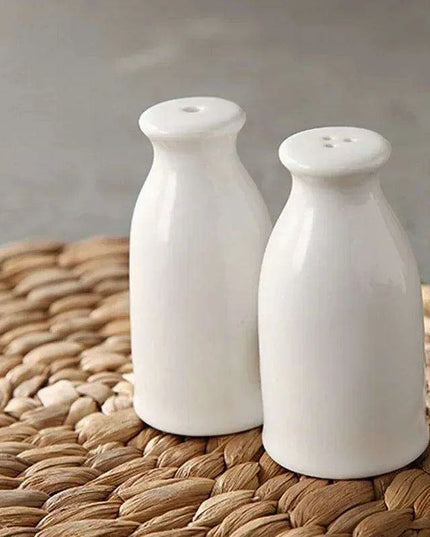 Elegant Nordic White Marble Spice Jar Collection for Chic Kitchen Organization