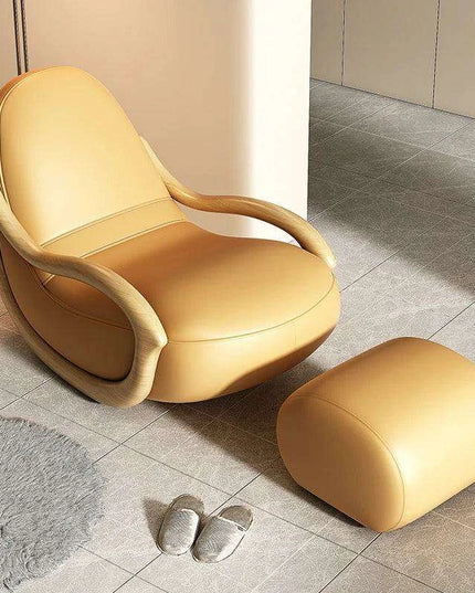 Elegant Leather Recliner Chair for Ultimate Relaxation and Gaming