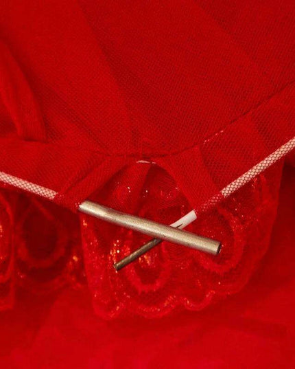 Whimsical Lace Dream Canopy for Queen and King Size Beds