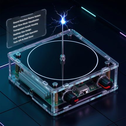 Music Coil Bluetooth And AUX Music Box With Interactive Lightning Show Sound Reactive Plasma Arc Desktop Display music-coil-bluetooth-and-aux-music-box-with-interactive-lightning-show-sound-reactive-plasma-arc-desktop-display