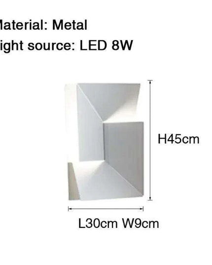 Contemporary Iron and Acrylic Wall Sconce Lighting Collection - Elegant and Multifunctional Lighting Solutions