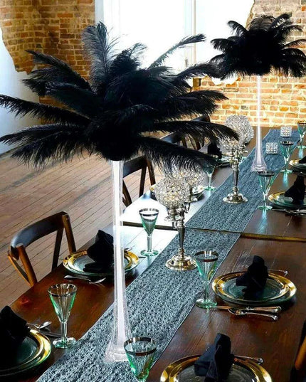 Elegant Eiffel Tower Crystal Vase Set - Romantic Handmade Centerpieces for Every Occasion