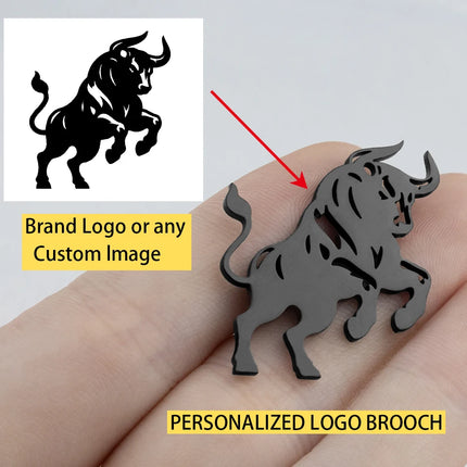 Paiwei Customized Stainless Steel Brooch - Logo & Badge Design